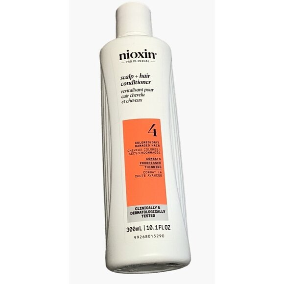 Nioxin System 4 Conditioner Scalp + Hair Therapy 10.1Fl Oz Progressed Thinning - Picture 1 of 5